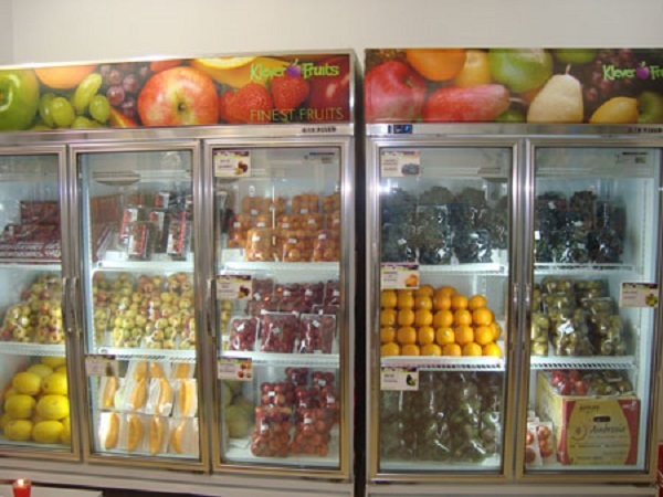 Những trái cây chưa chất giải độc gan hiệu quả được trữ bảo quản bằng kho lạnh mini giá rẻ